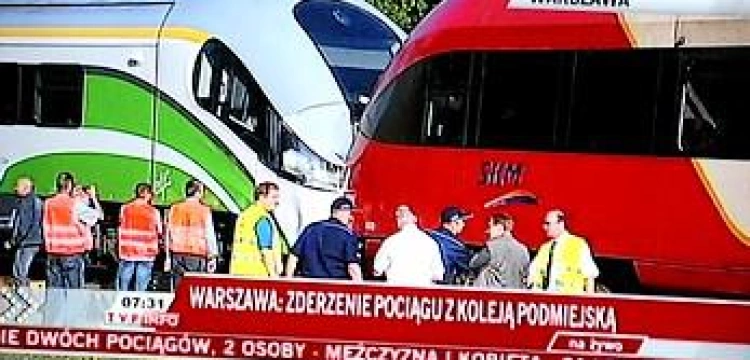 Polaczek: Nie życzę, by takie wypadki były ćwiczone z udziałem setek pasażerów