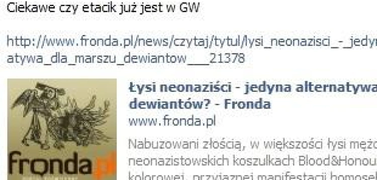 „Narodowcy” nawołują do ogolenia głowy redaktorce portalu Fronda.pl