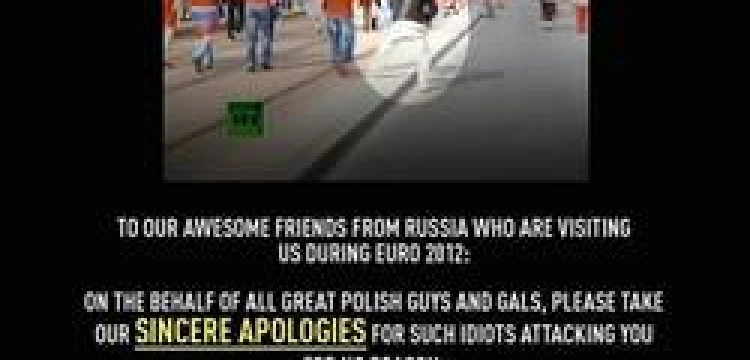 Polscy internauci przepraszają w sieci Rosjan za kiboli