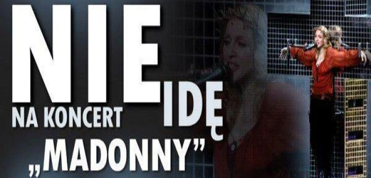 Młodzi katolicy chcą zablokować koncert Madonny. Ta akcja ma sens?