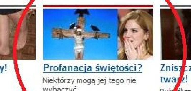 Profanacja świętości według Wirtualnej Polski