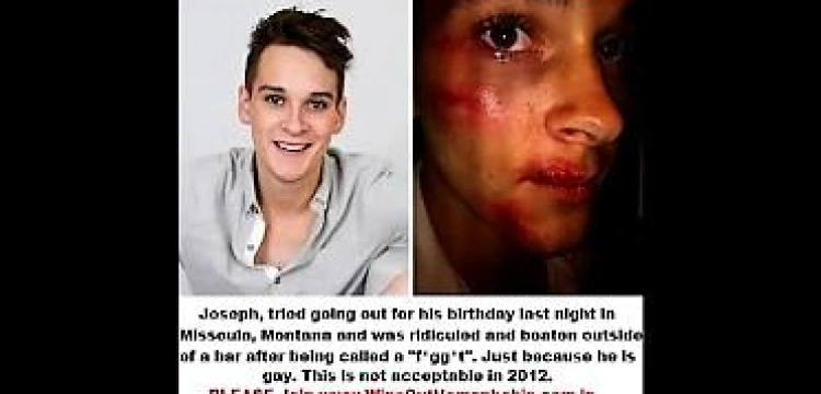 Gej sam się pobił, czyli jakaż to straszna homofobia panuje na świecie