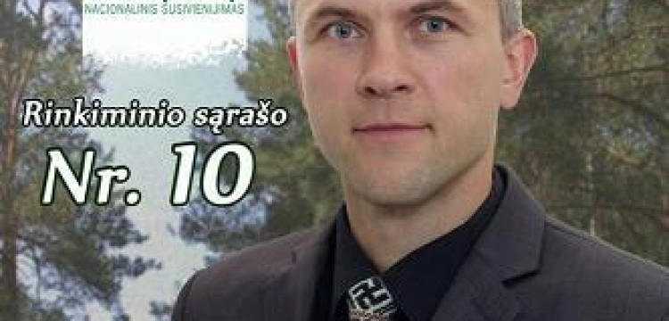 Ze swastyką na krawacie do Sejmu