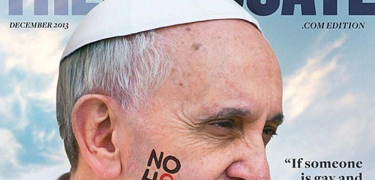 Papież człowiekiem roku czasopisma homo-aktywistów