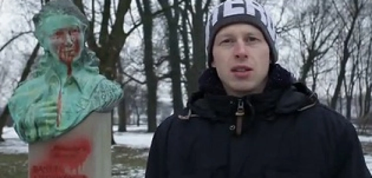 Raper Tadek o zniszczeniu pomnika Inki. ZOBACZ FILM i POSŁUCHAJ PIOSENKI