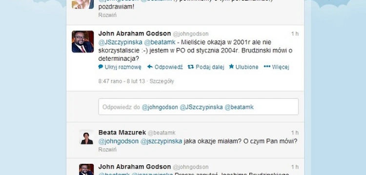 PiS chce namówić Godsona do odejścia z PO? 