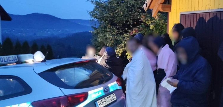Kilkunastu nielegalnych imigrantów zatrzymanych w Istebnej