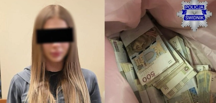 19-latka odebrała milion złotych od oszukanego seniora. Wpadła na gorącym uczynku!