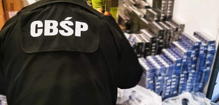 Cela plus: Milion sztuk papierosów bez akcyzy. 3 osoby z zarzutami