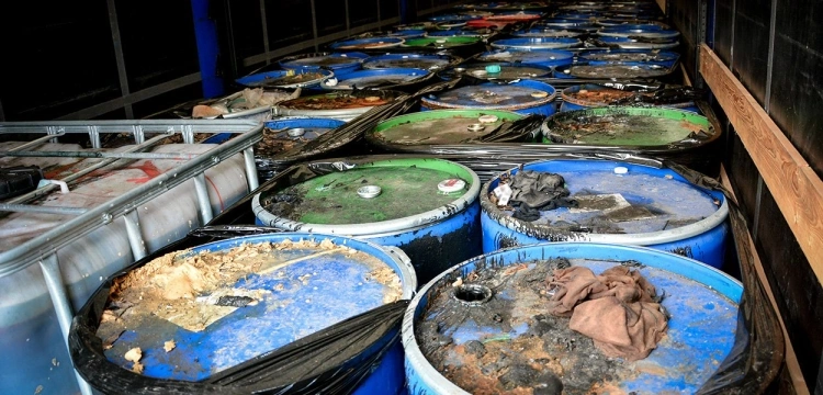 23 tony nielegalnych odpadów wracają do Niemiec