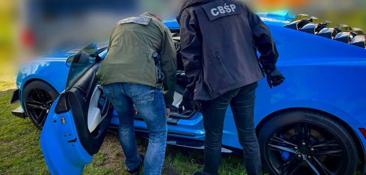 Gang kradł luksusowe auta w Niemczech. Duża akcja CBŚP