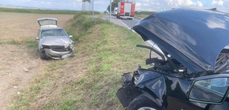 Pilne! Samochód wiceministra uczestnikiem wypadku pod Olkuszem