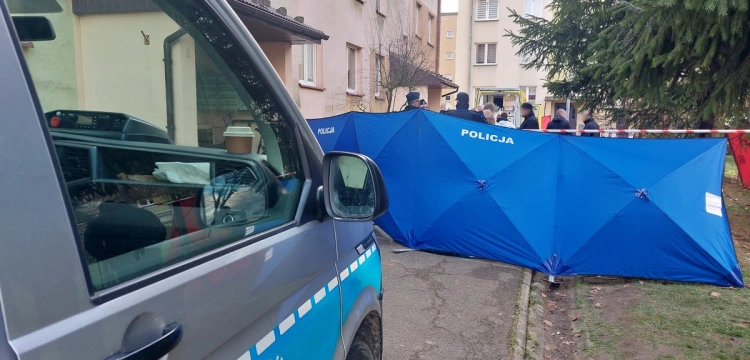 Rzucił się z nożem na policjantów i strażaka. Padły strzały