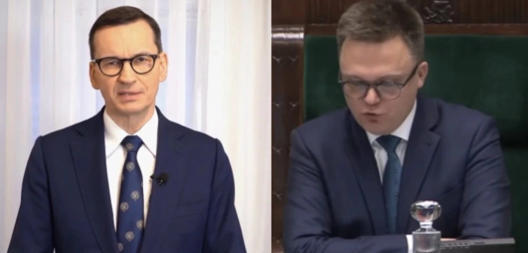 „Deklaracje, piękne słowa. I co? I nic!”. Morawiecki przypomina Hołowni temat smartfonów w szkołach