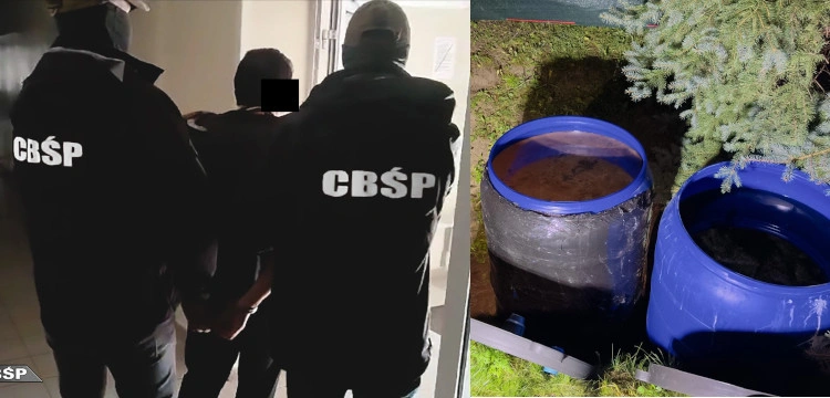 Likwidacja laboratorium metamfetaminy na Podlasiu. Chodzi o miliony złotych