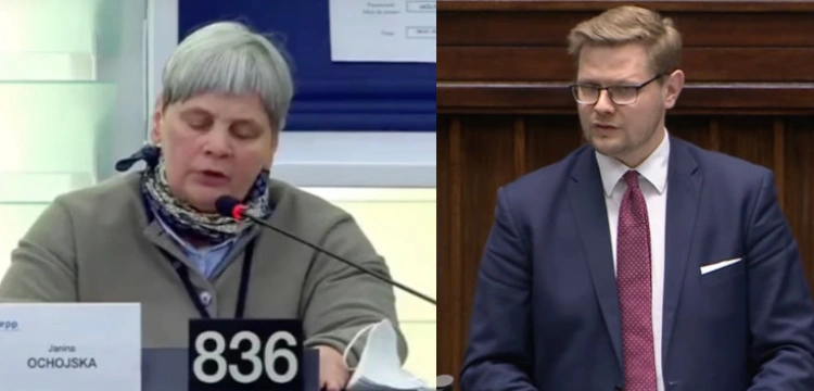 Janina Ochojska stanie przed sądem? Wiceminister Woś: Okryła się hańbą