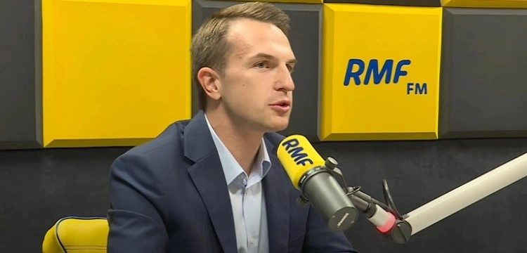 Dziennikarz pyta Bodnara o sprawę potrącenia rowerzystki przez nowego rzecznika rządu