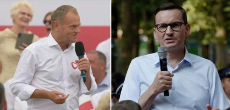Solidarność z Niemcami ponad polskie bezpieczeństwo? Morawiecki o słowach Tuska: To byłaby zdrada stanu