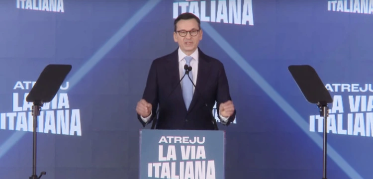 Mateusz Morawiecki w Rzymie: Musimy obudzić Europę, aby znów poczuła swą wielkość