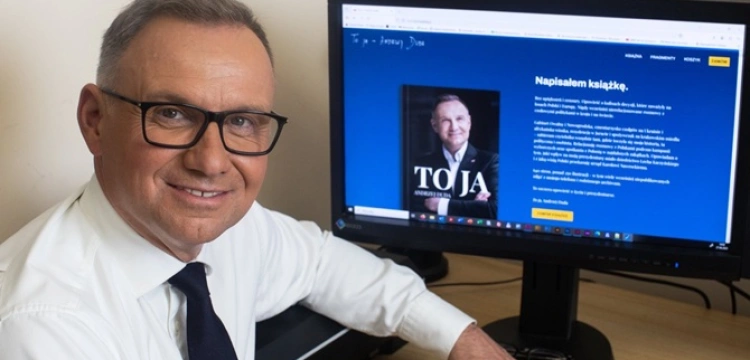 Andrzej Duda wydaje książkę - kulisy prezydentury, starcia z Tuskiem i rozmowy z Trumpem i Bidenem