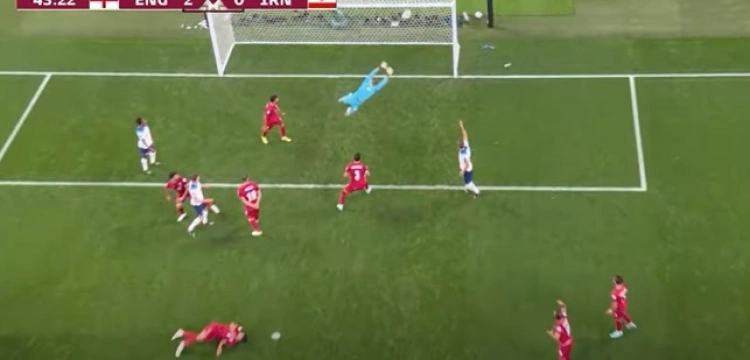 Anglicy urządzili prawdziwy festiwal strzelecki w meczu z Iranem - 6:2 [Wideo]