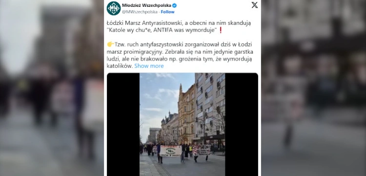 „Katole wy ch**e, ANTIFA was wymorduje”. Dopiero teraz sprawą zajmą się służby!