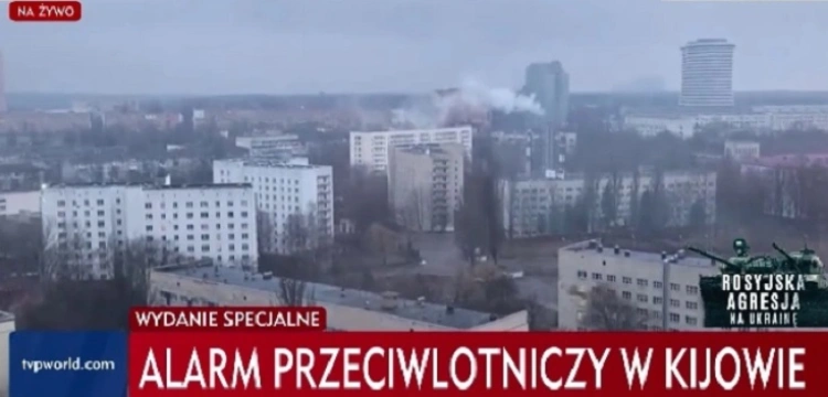Ukraina. Alarm przeciwlotniczy na terenie całego kraju. Kijów pod ostrzałem