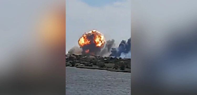 Krym. Kilkanaście eksplozji w rosyjskiej bazie