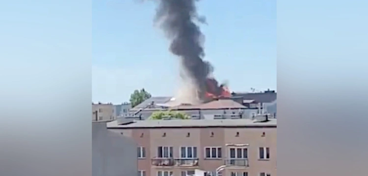 Grodzisk Mazowiecki. W czasie matury w szkole wybuchł pożar