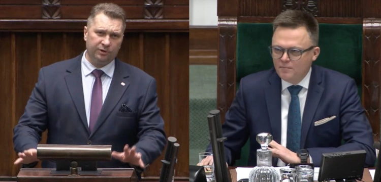 Marszałek oburzony, bo posłowie PiS wskazali na jego odpowiedzialność