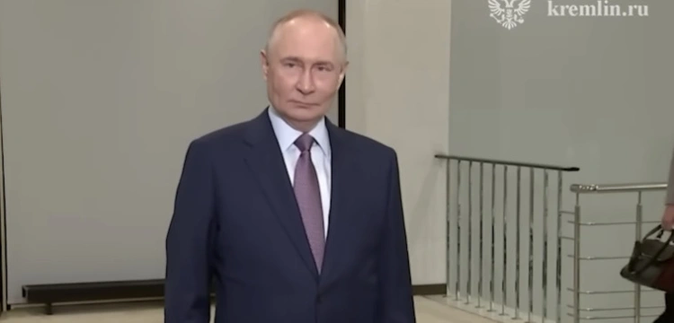 Krótkie orędzie Putina. Zwrócił się do żołnierzy walczących na Ukrainie