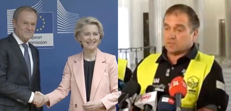 „Skoro nie rozumie…”. Rolnicy zwrócili się do premiera po niemiecku