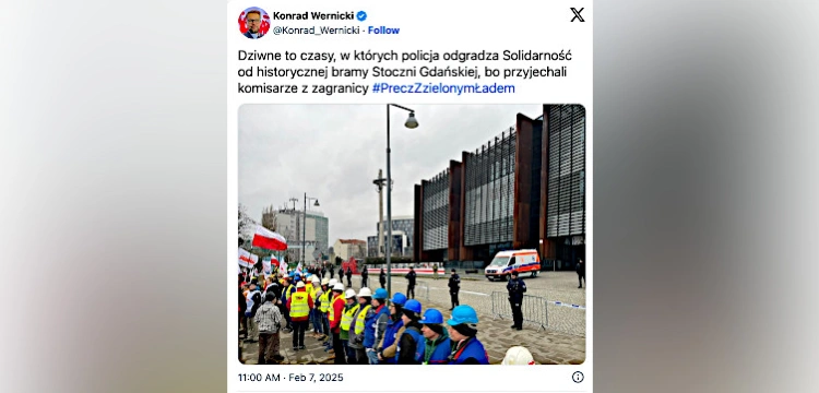 Rolnicy powitali unijnych komisarzy w Gdańsku: Wyjdźcie do nas!