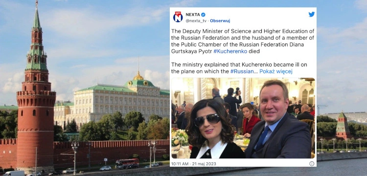 Tajemnicza śmierć rosyjskiego ministra. Miał 47 lat