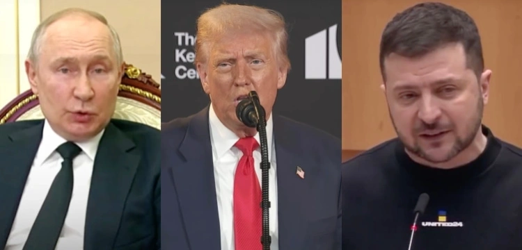 List Zełenskiego do Putina. Jest komentarz Trumpa