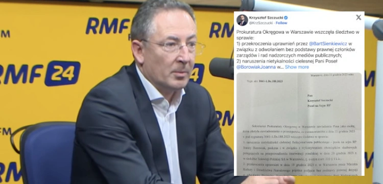 „Przekroczenie uprawnień”. Prokuratura wszczęła śledztwo ws. przejęcia mediów