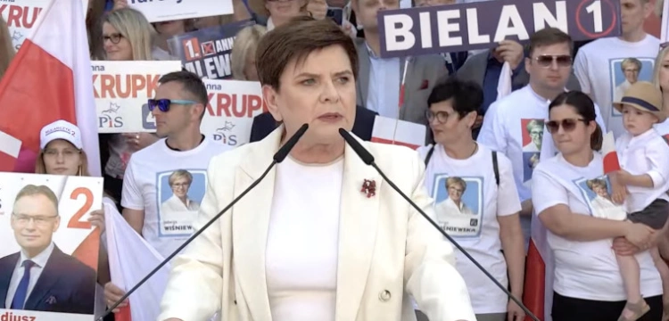 „Stawką jest nasza suwerenność”. Beata Szydło otworzyła konwencję PiS w Kielcach