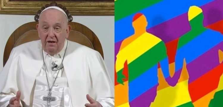 Swąd szatana w Watykanie. Papież Franciszek spotkał się z transgenderowym „pustelnikiem”