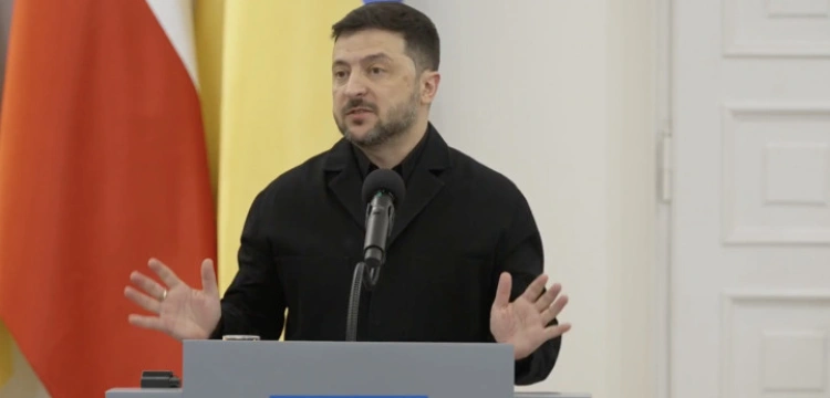 Wołodymyr Zełenski: Dziękuję narodowi polskiemu
