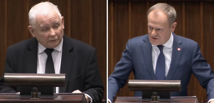 „Wyjątkowo niesmaczny początek”. Jarosław Kaczyński o exposé Donalda Tuska