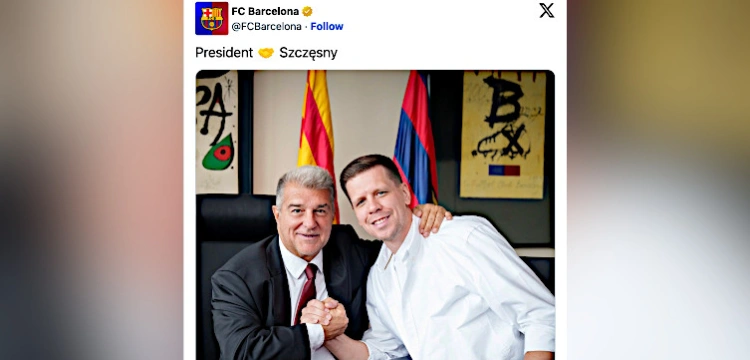 Dokonało się! Wojciech Szczęsny oficjalnie zawodnikiem FC Barcelony