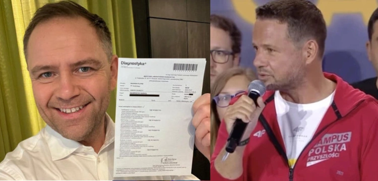 Nawrocki pokazał wyniki swoich testów narkotykowych. Co zrobi Trzaskowski?