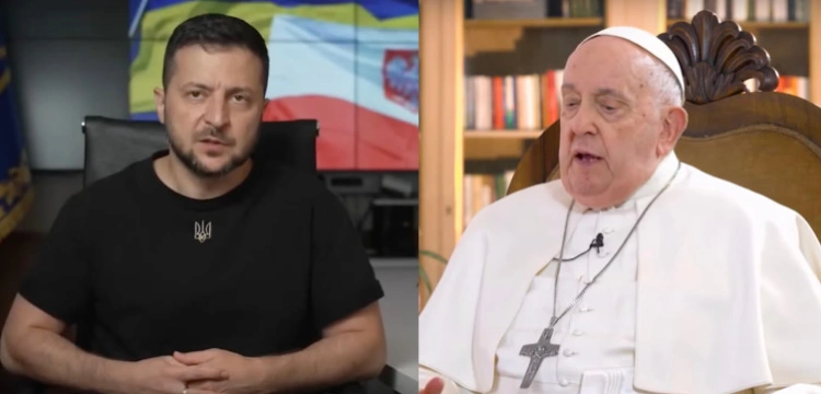 Zełenski odpowiada papieżowi: Tym właśnie jest Kościół