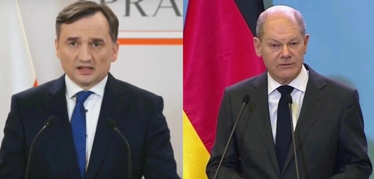 Ziobro do Scholza: Jesteście mistrzami w zakłamywaniu rzeczywistości