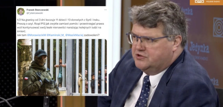 „Próba stworzenia nowego Usnarza”. Wiceszef MSWiA o grupie cudzoziemców przy granicy