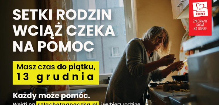 Setki potrzebujących rodzin ze Szlachetnej Paczki może zostać bez wsparcia – pomóc może każdy