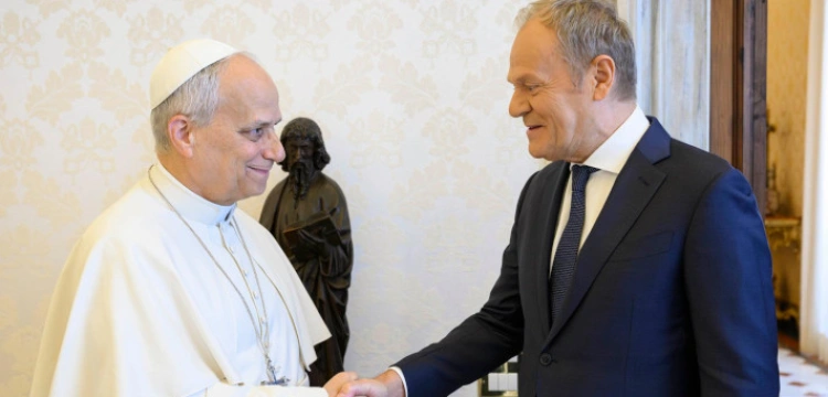 Donald Tusk spotkał się z papieżem Leonem. Rozmawiano o lekcjach religii
