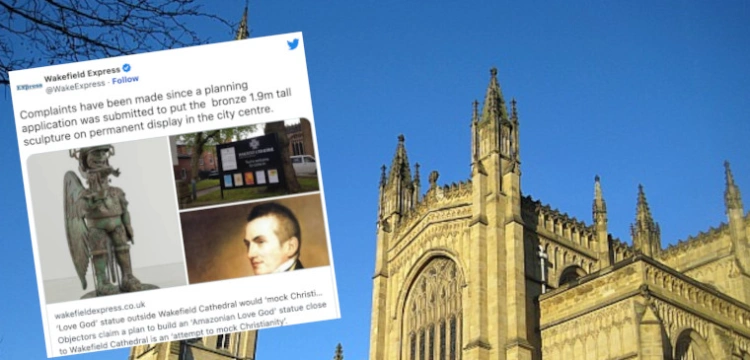 Drwiny z chrześcijaństwa. Figura amazońskiego bożka stanie przed… katedrą