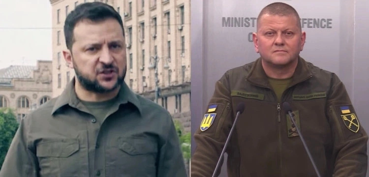 Stało się. Zełenski odwołał Załużnego