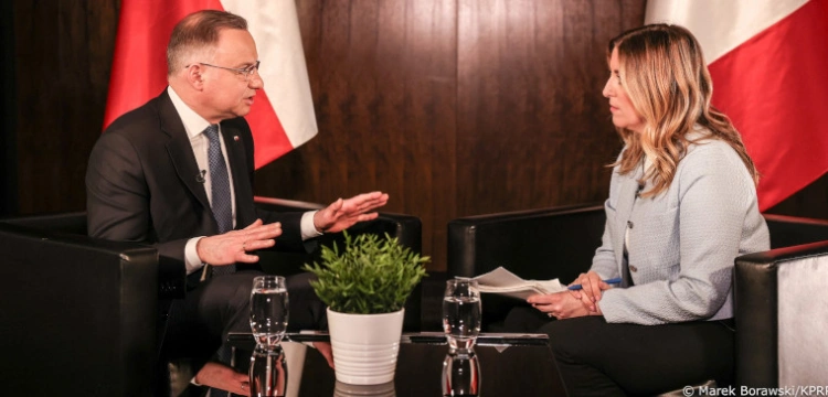 „Pomoc Ukrainie opłaca się Amerykanom”. Prezydent opowiada o spotkaniu z Trumpem